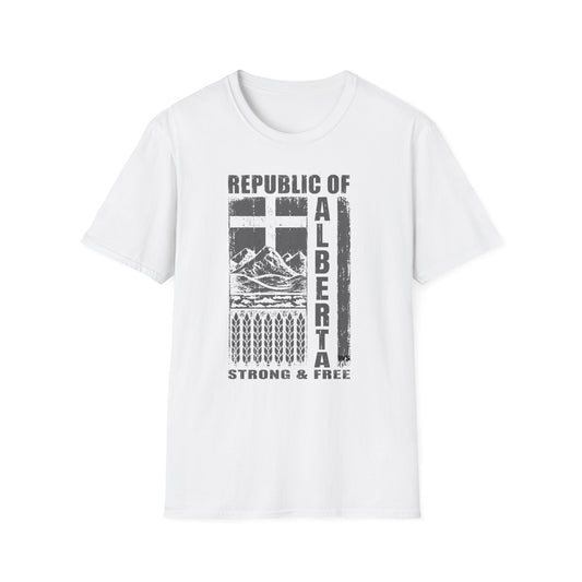 Republic of Alberta Unisex Softstyle T-Shirt