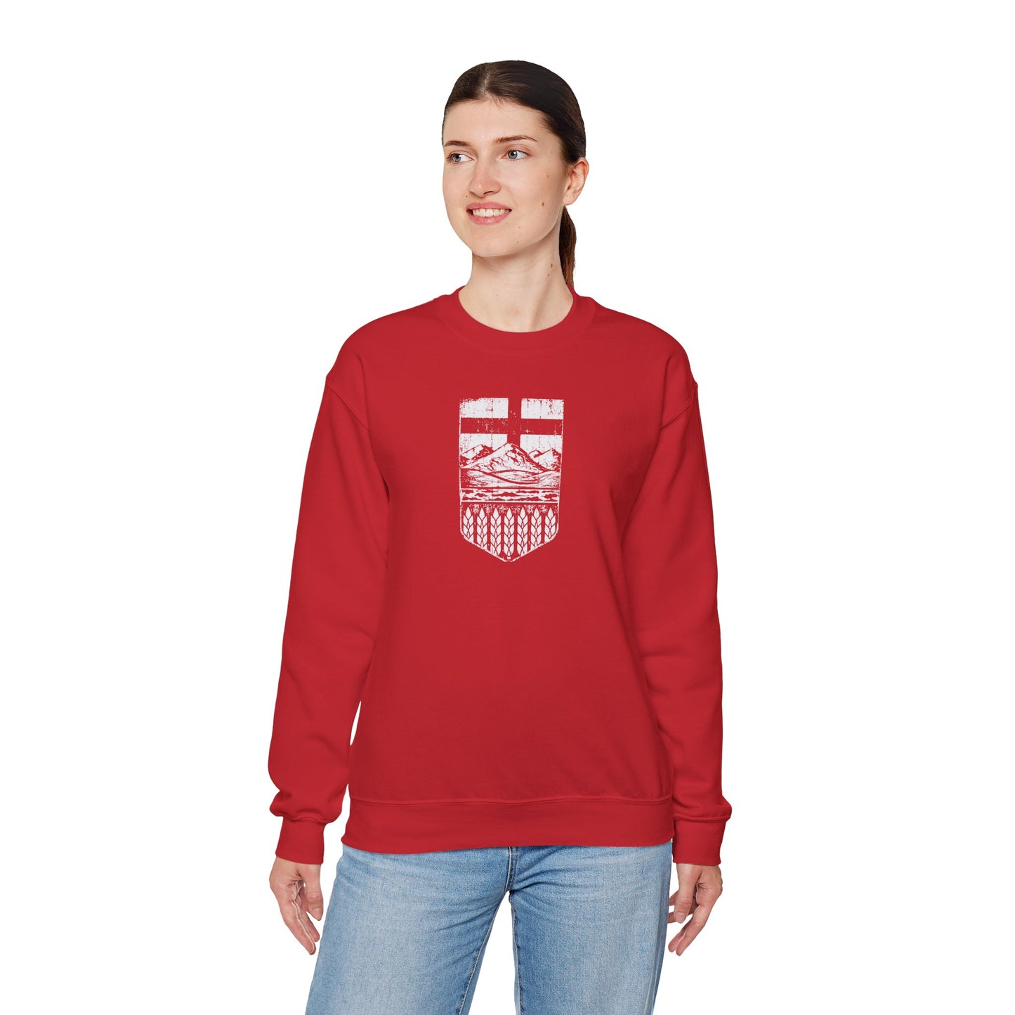 Rugged Alberta Shield Unisex Sweatshirt