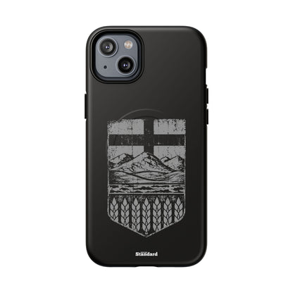 Rugged Alberta Shield Black MagSafe Premium Case