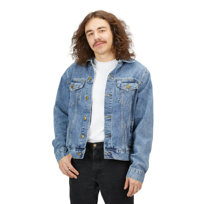 I Am Albertan Men's Denim Jacket
