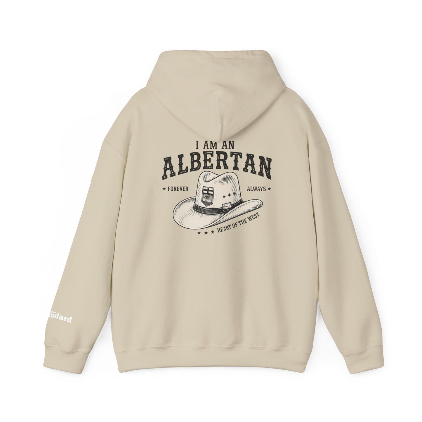 I Am Albertan (On the Back) Unisex Hoodie