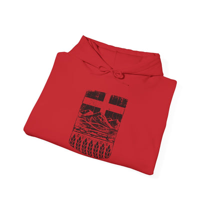Rugged Shield of Alberta Unisex Hoodie