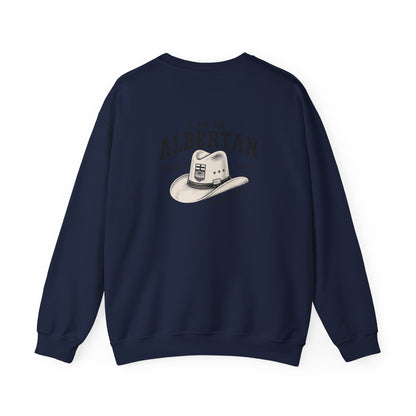 I Am Albertan (On the Back) Unisex Sweatshirt