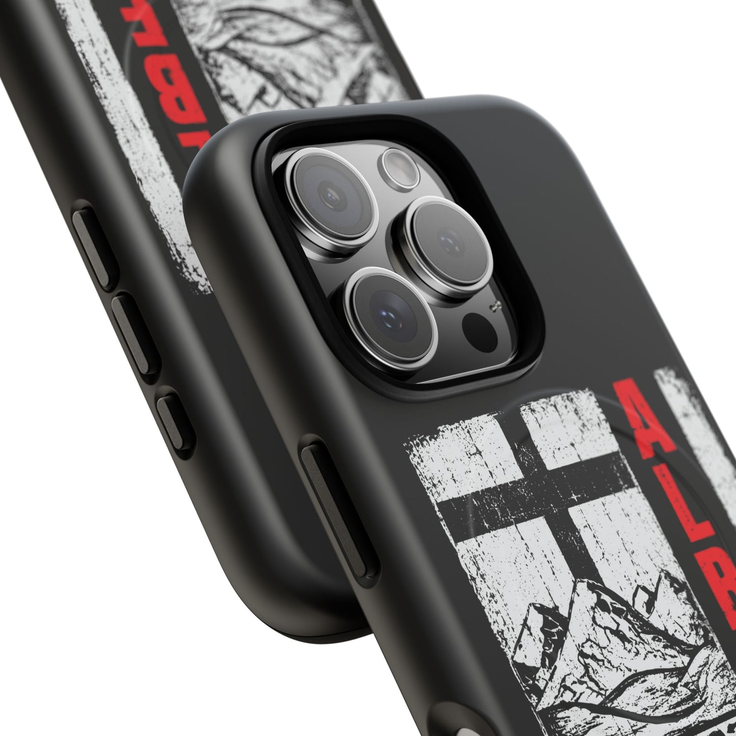 Rugged Alberta Black MagSafe Premium Case