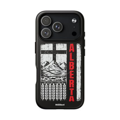 Rugged Alberta Black MagSafe Premium Case