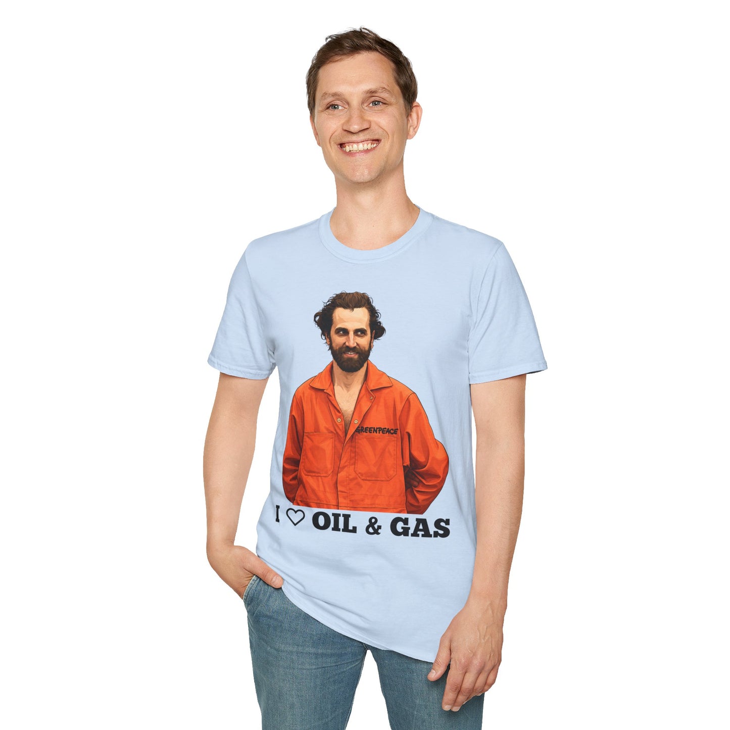 Guilbeault 'I Love Oil and Gas' Unisex T-Shirt