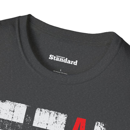 Rugged Alberta Red Unisex T-Shirt