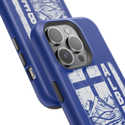 Rugged Alberta Blue MagSafe Phone Case