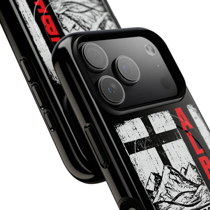Rugged Alberta Black MagSafe Premium Case