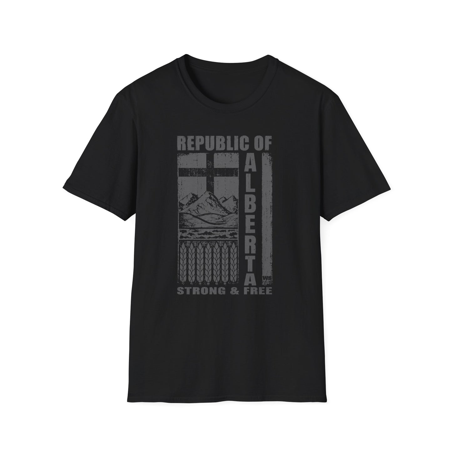 Republic of Alberta Unisex Softstyle T-Shirt