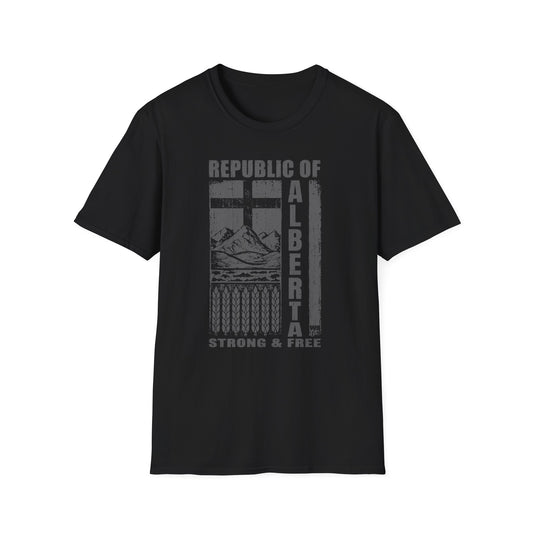 Republic of Alberta Unisex Softstyle T-Shirt