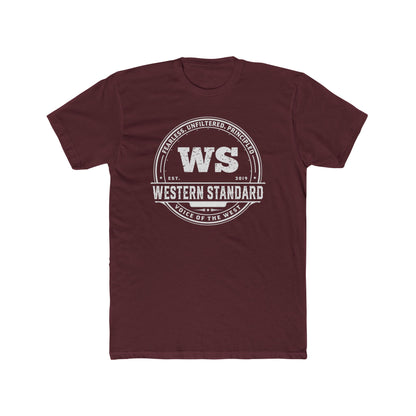 Vintage Western Standard Men's Cotton T-Shirt
