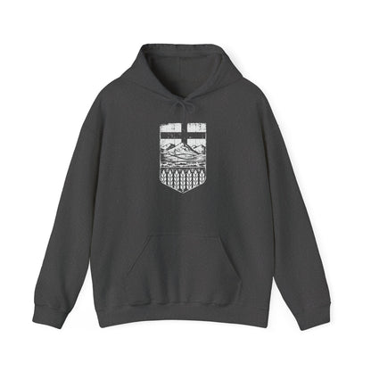 Rugged Shield of Alberta Unisex Hoodie