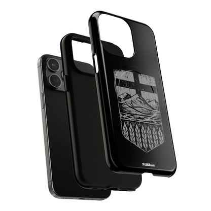 Rugged Alberta Shield Black MagSafe Premium Case