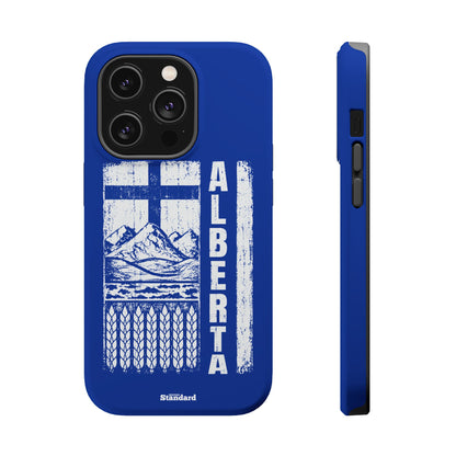 Rugged Alberta Blue MagSafe Phone Case