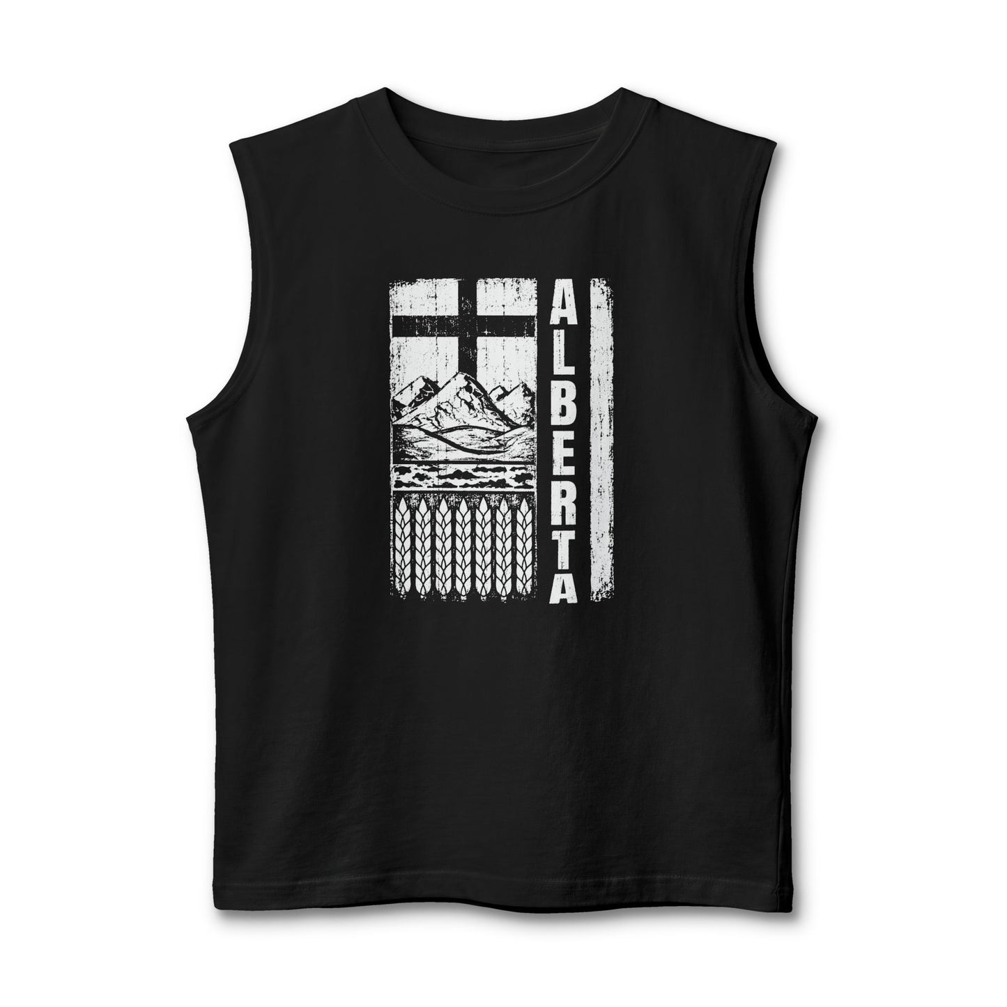 Rugged Alberta Muscle Tank Top