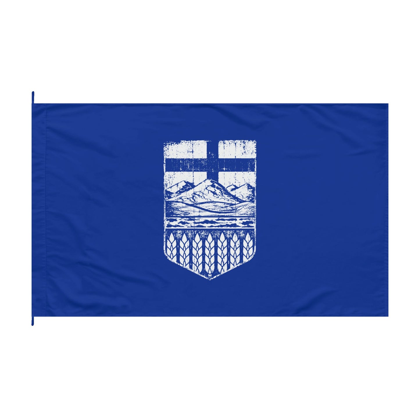 Rustic Alberta Flag