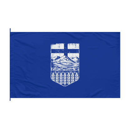 Rustic Alberta Flag