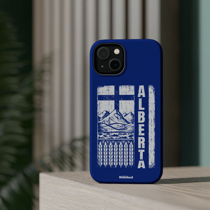 Rugged Alberta Blue MagSafe Phone Case