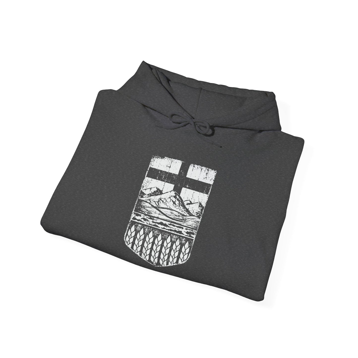 Rugged Shield of Alberta Unisex Hoodie