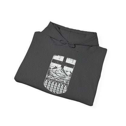 Rugged Shield of Alberta Unisex Hoodie