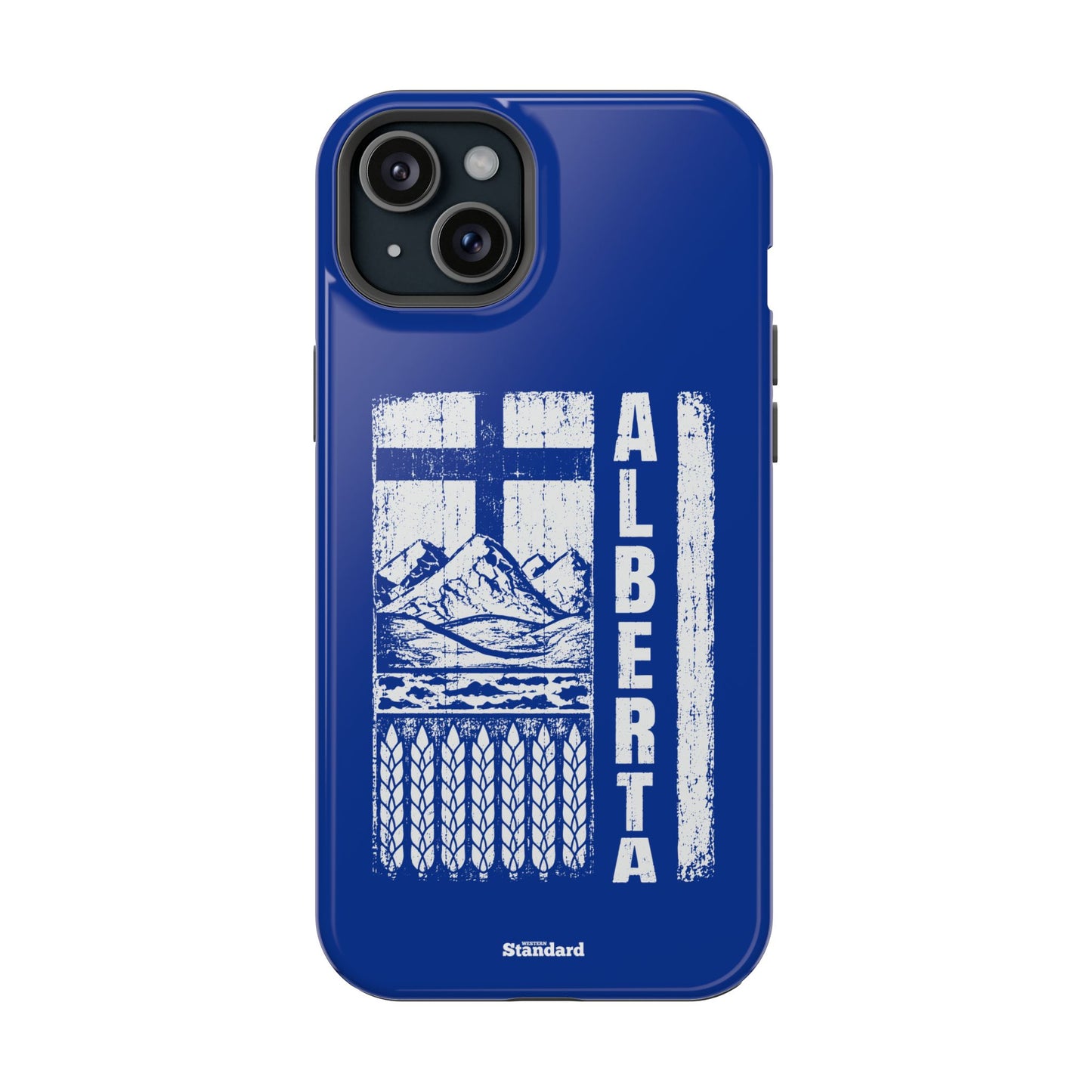 Rugged Alberta Blue MagSafe Phone Case