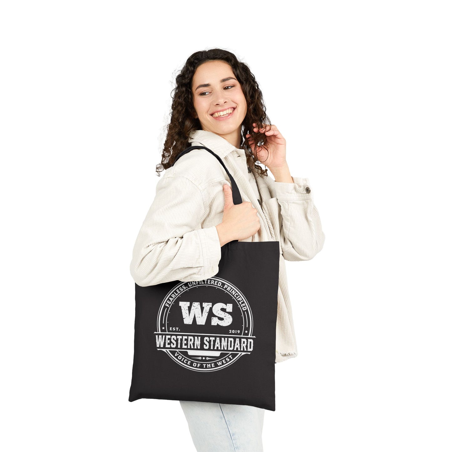 Vintage Western Standard Tote Bag