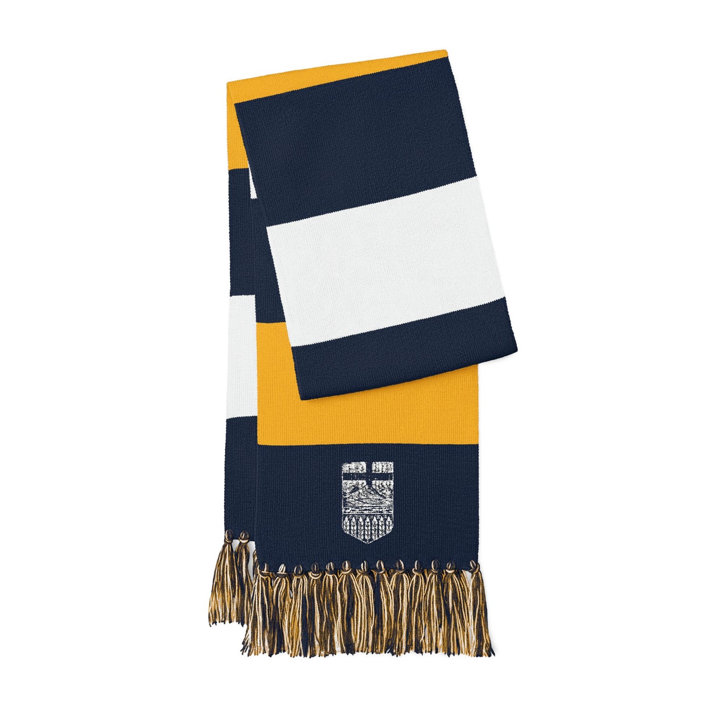 Rugged Alberta Shield Scarf (Embroidered)