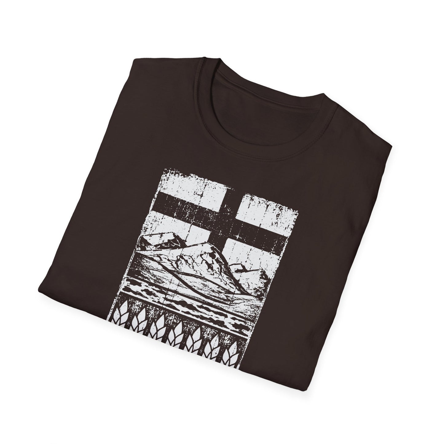 Rugged Alberta Shield Unisex T-Shirt