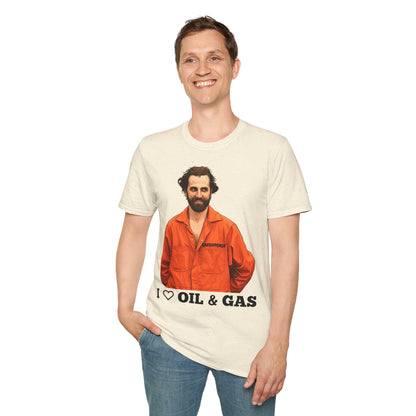 Guilbeault 'I Love Oil and Gas' Unisex T-Shirt