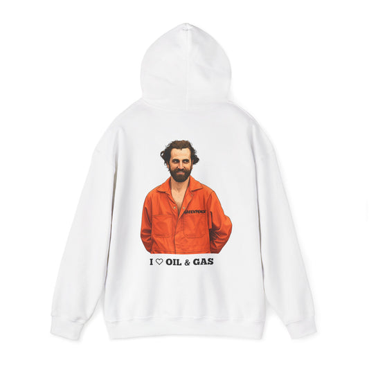 Guilbeault 'I Love Oil and Gas' Unisex Hoodie