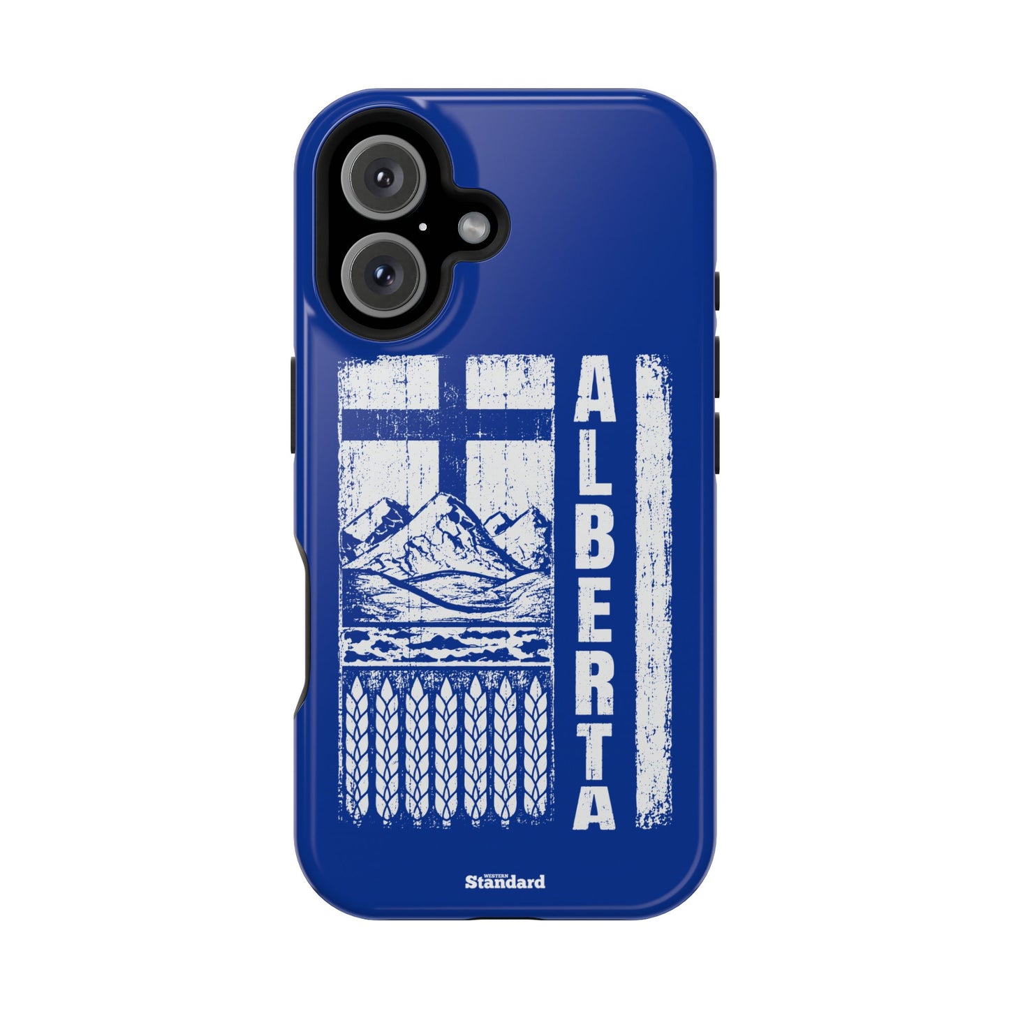 Rugged Alberta Blue MagSafe Phone Case
