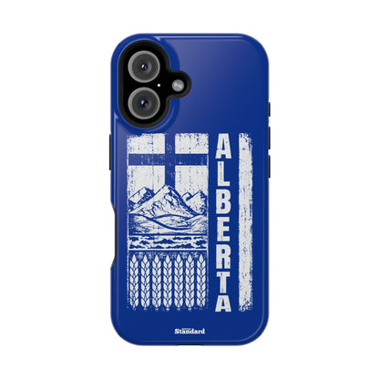 Rugged Alberta Blue MagSafe Phone Case