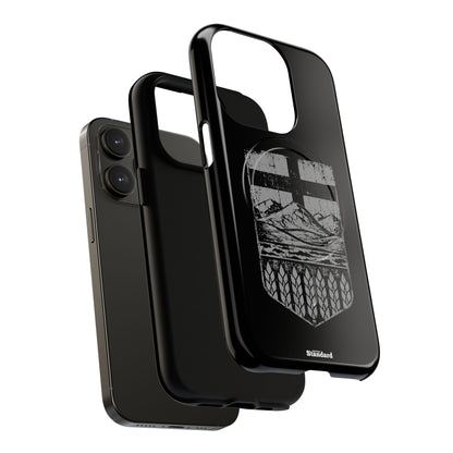 Rugged Alberta Shield Black MagSafe Premium Case