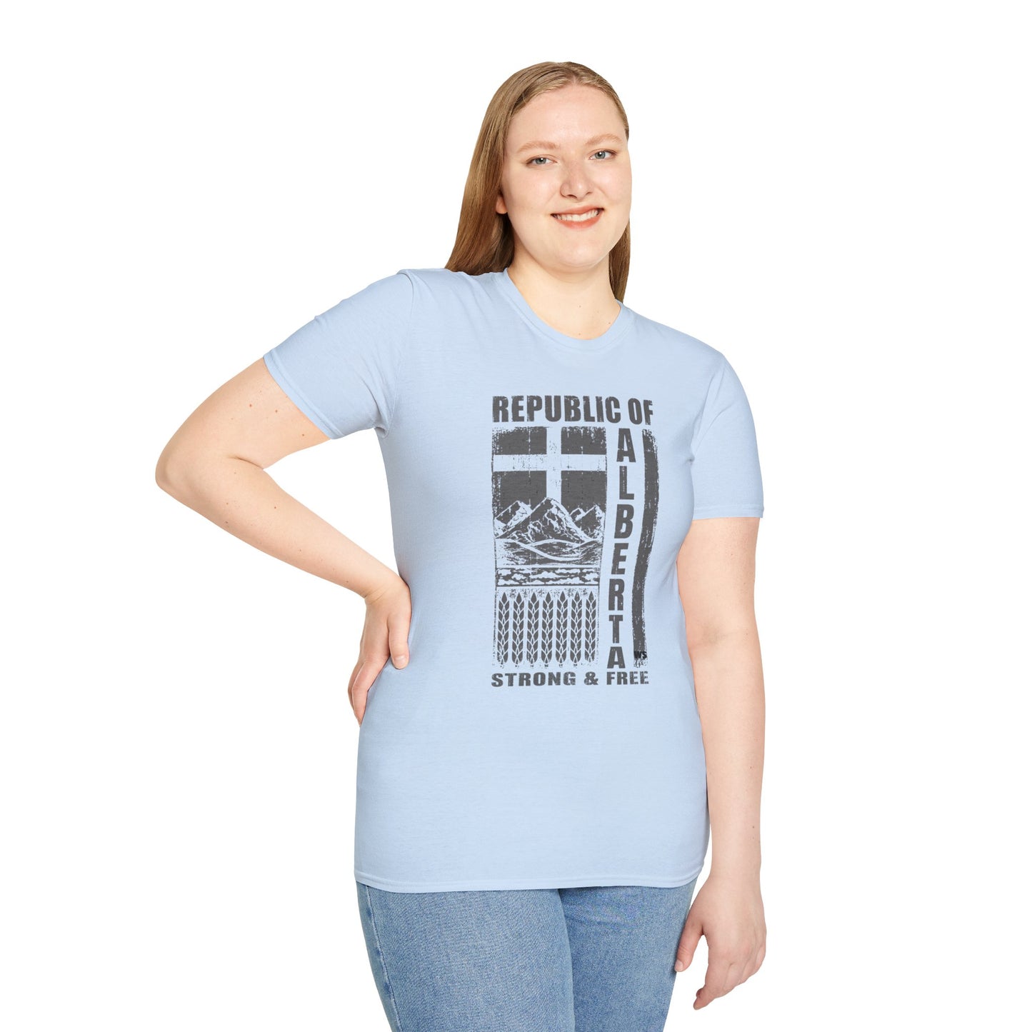 Republic of Alberta Unisex Softstyle T-Shirt