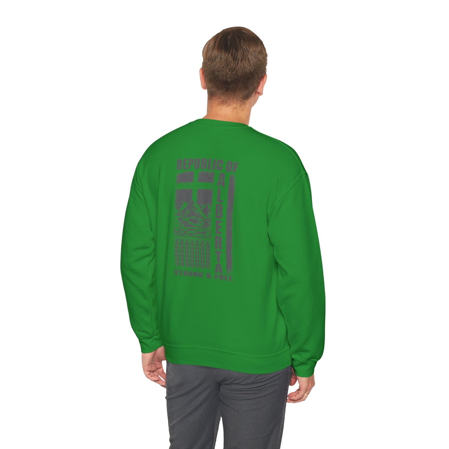 Republic of Alberta (On the Back) Premium Crewneck Sweatshirt