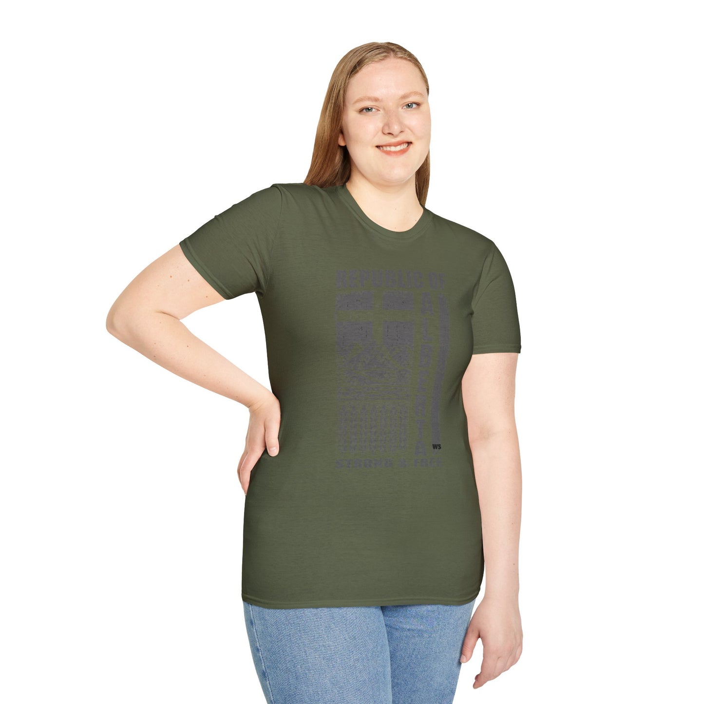 Republic of Alberta Unisex Softstyle T-Shirt