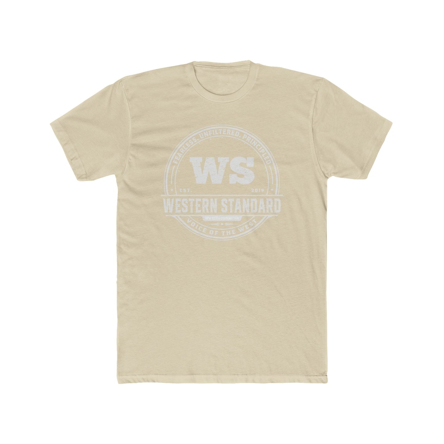 Vintage Western Standard Men's Cotton T-Shirt