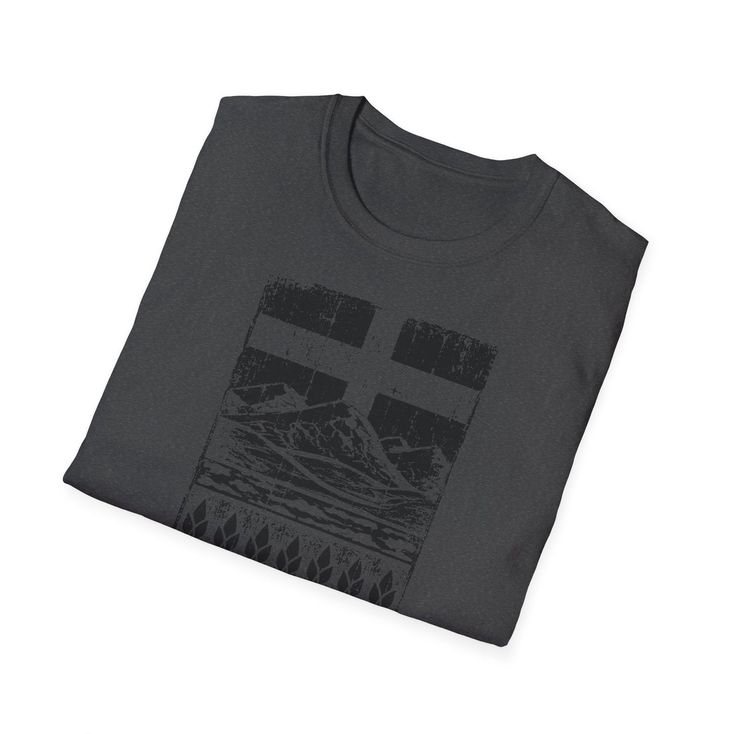 Rugged Alberta Shield Unisex T-Shirt