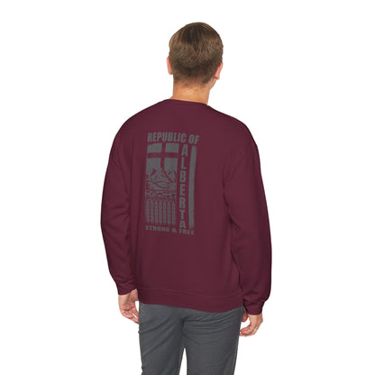 Republic of Alberta (On the Back) Premium Crewneck Sweatshirt