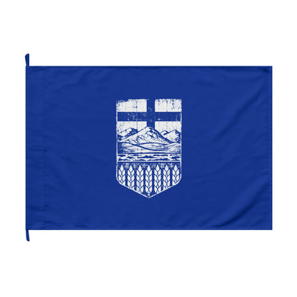 Rustic Alberta Flag