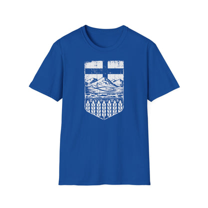 Rugged Alberta Shield Unisex T-Shirt