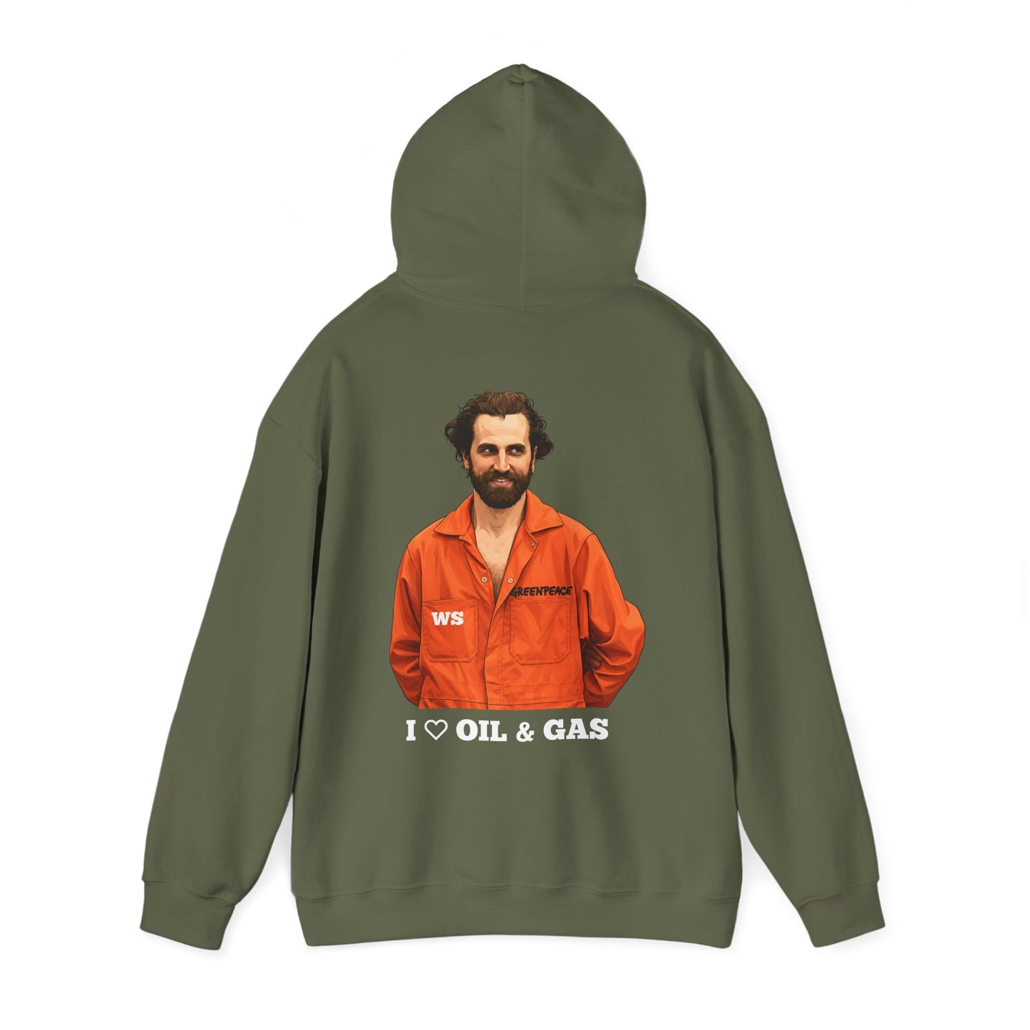 Guilbeault 'I Love Oil and Gas' Unisex Hoodie