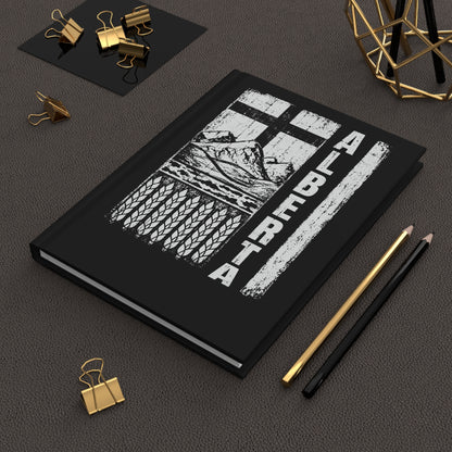 Rugged Alberta Hardcover Journal (Midnight Black)