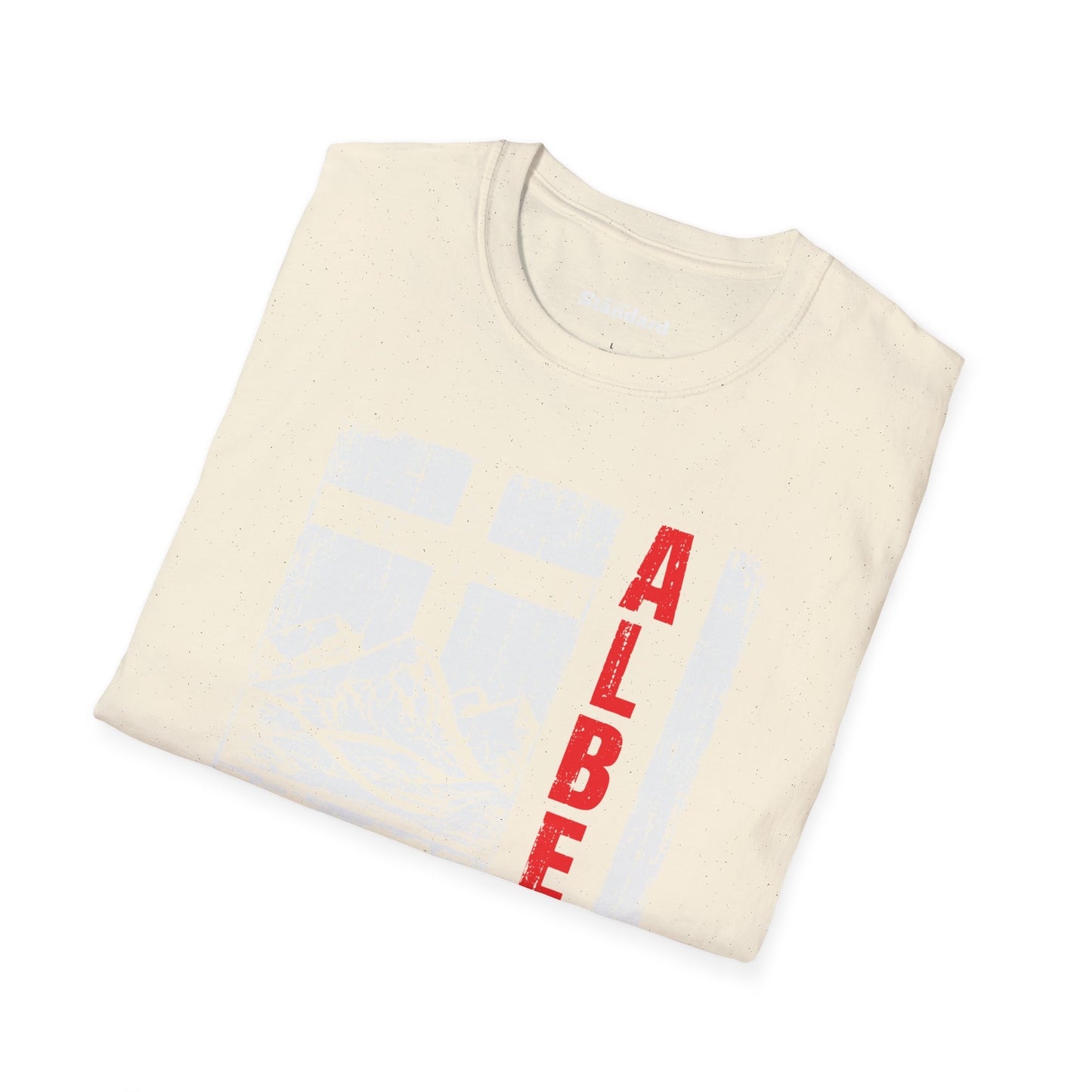 Rugged Alberta Red Unisex T-Shirt