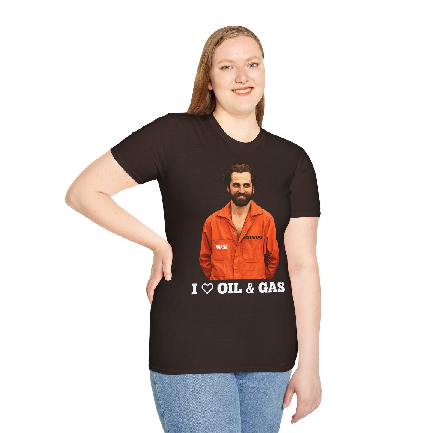 Guilbeault 'I Love Oil and Gas' Unisex T-Shirt