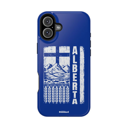 Rugged Alberta Blue MagSafe Phone Case