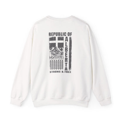 Republic of Alberta (On the Back) Premium Crewneck Sweatshirt