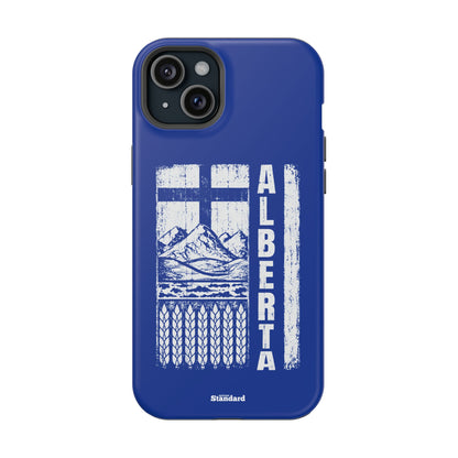Rugged Alberta Blue MagSafe Phone Case