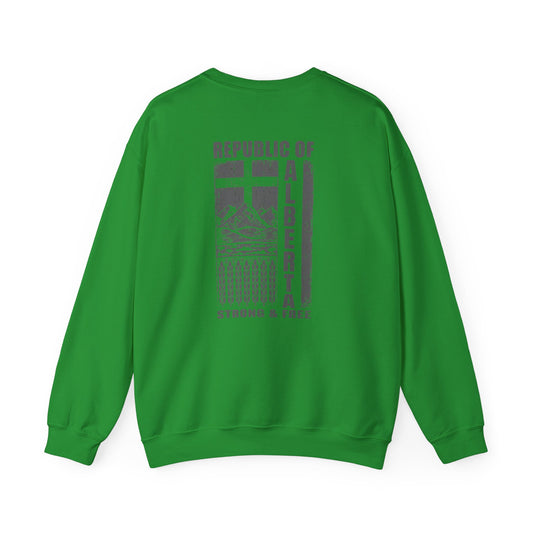 Republic of Alberta (On the Back) Premium Crewneck Sweatshirt